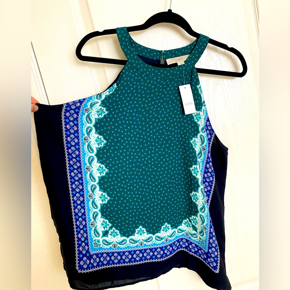 NWT halter dress top from the Loft, Size Large.